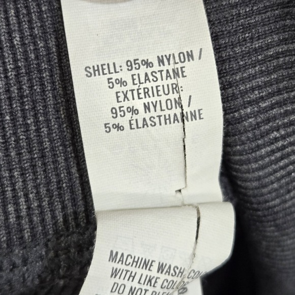 OFFLINE By Aerie Women Activewear Pants L/G Gray Elastane Nylon Yoga Legging - Picture 4 of 11